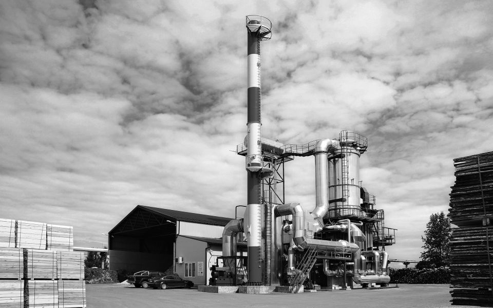 Kraftwerk zur Stromversorgung