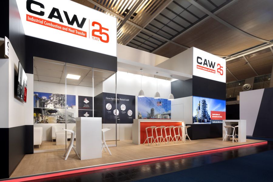 CAW exhibition stand