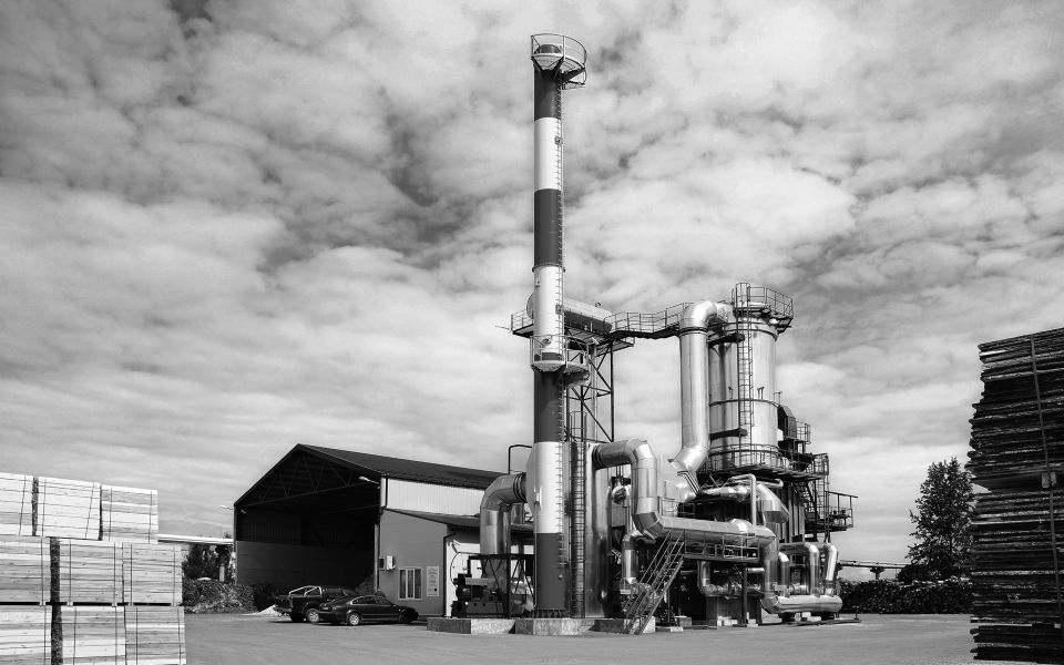 Kraftwerk zur Stromversorgung